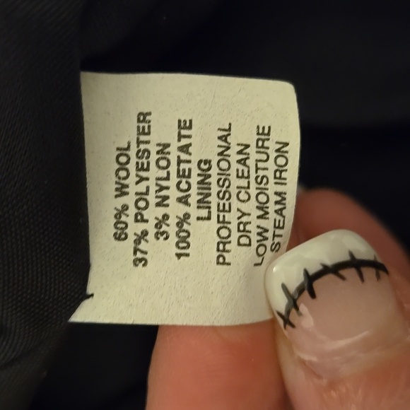 Alfred Dunner Blazer Woman's Size 10 Houndstooth Red and Black - Picture 10 of 12